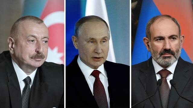 Putin, Aliyev ve Paşinyan Karabağ konusunu görüştü