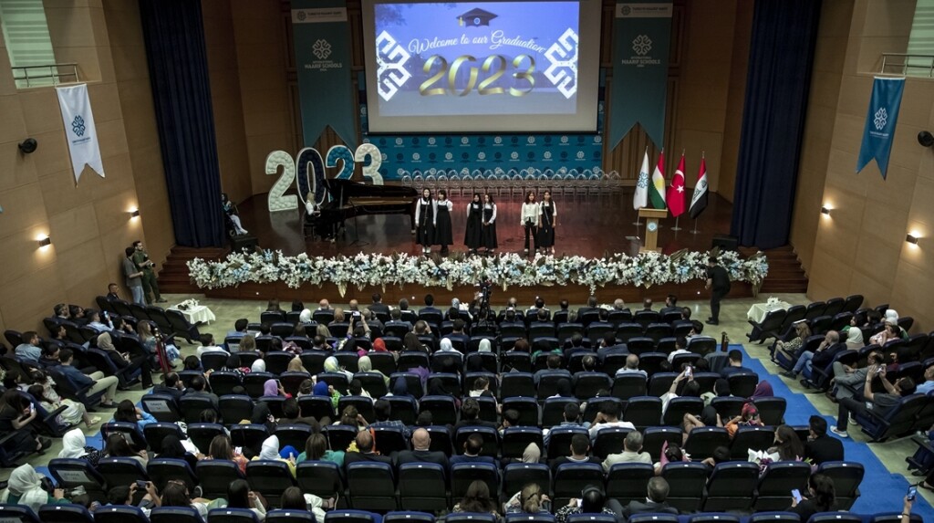 Erbil Uluslararası Maarif Okulunda mezuniyet töreni düzenlendi