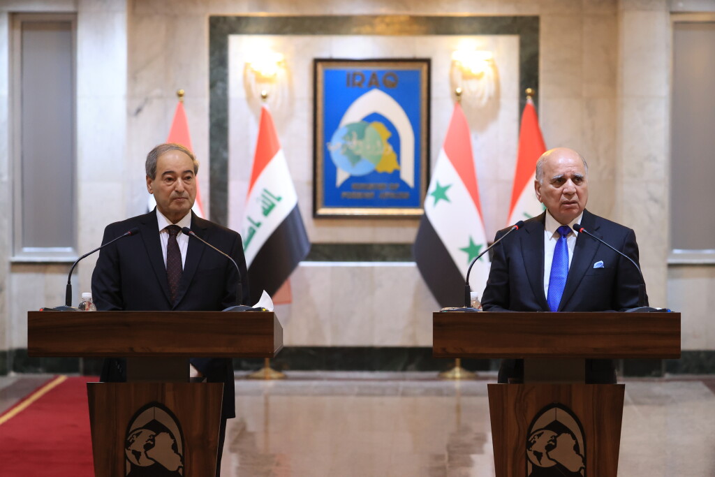 Irak ile Suriye dışişleri bakanları iki ülkeyi ilgilendiren konuları görüştü