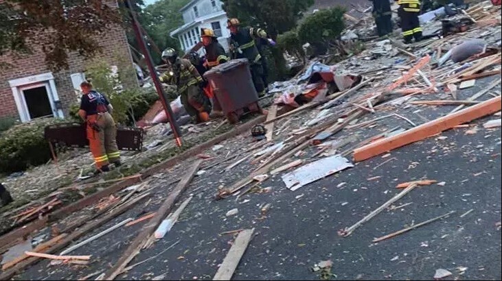 ABD'nin Pensilvanya eyaletinde bir evde meydana gelen patlamada 4 kişi öldü